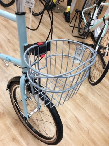 AMICA】お好みでバスケットもSETできる！女性専用設計ミニベロ