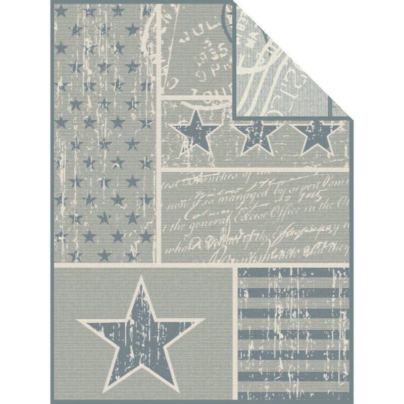 ドイツ製 IBENA ブランケット 綿アクリル混毛布 150x200cm 楽天市場