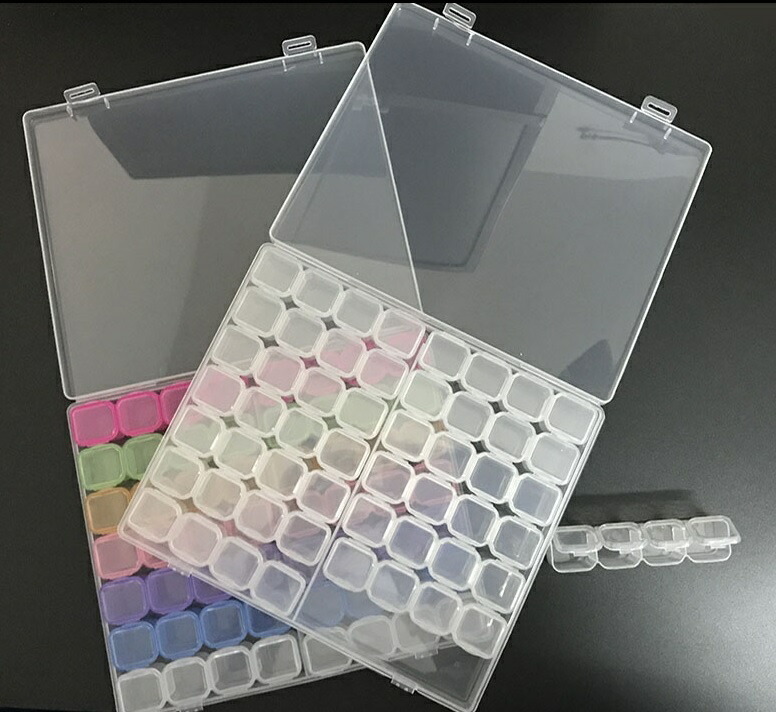 楽天市場】【最大3％OFF】 56種収納 ネイルアート デコレーション