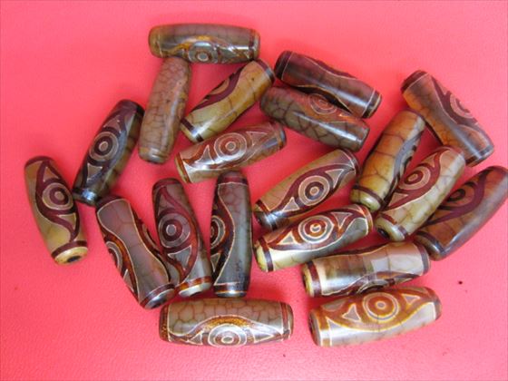 上肯龍紋天珠の特注品！ 即決 1111g590 新入荷☆【チベット龍