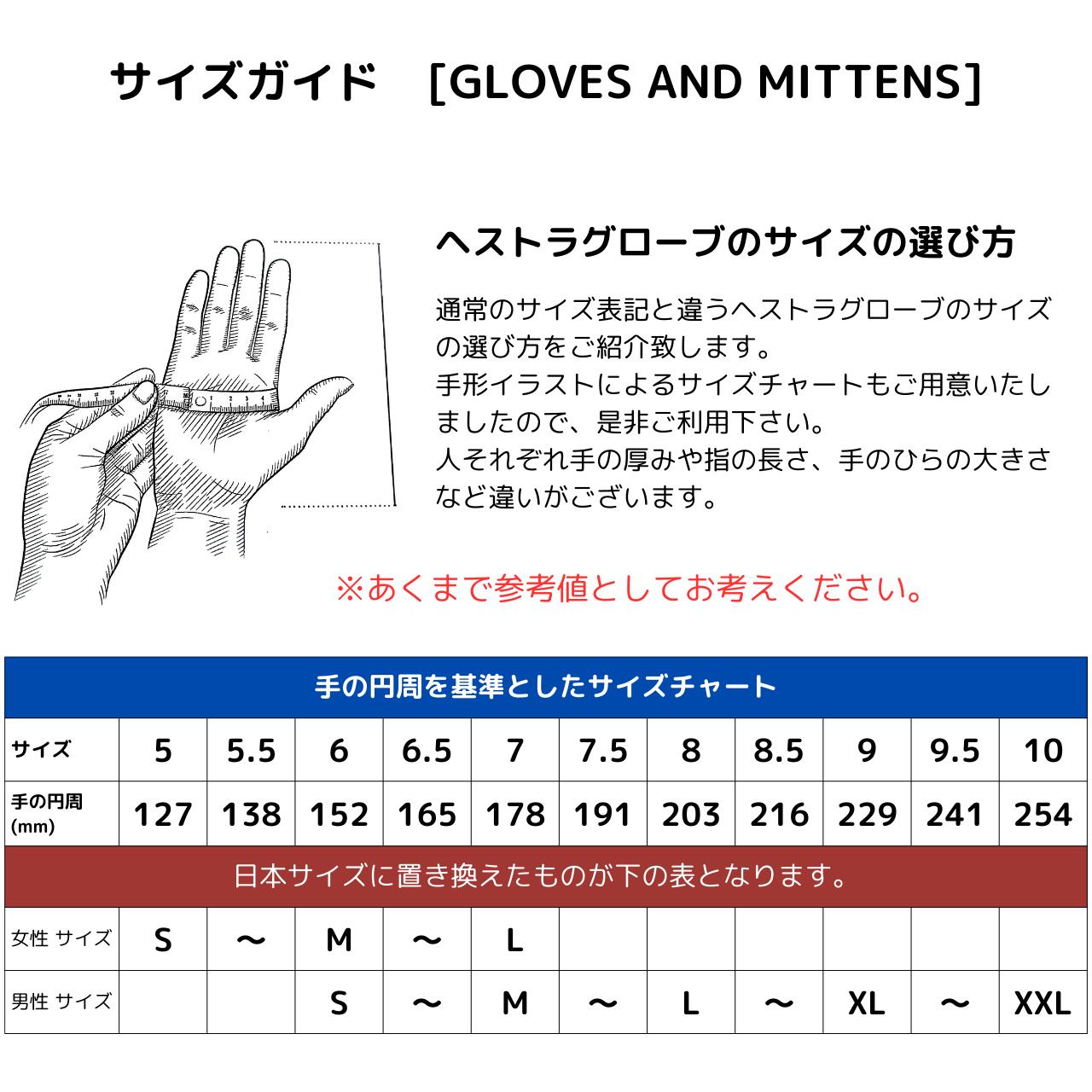 楽天市場】25-26 HESTRA ヘストラ 3-Finger Full Leather スキー