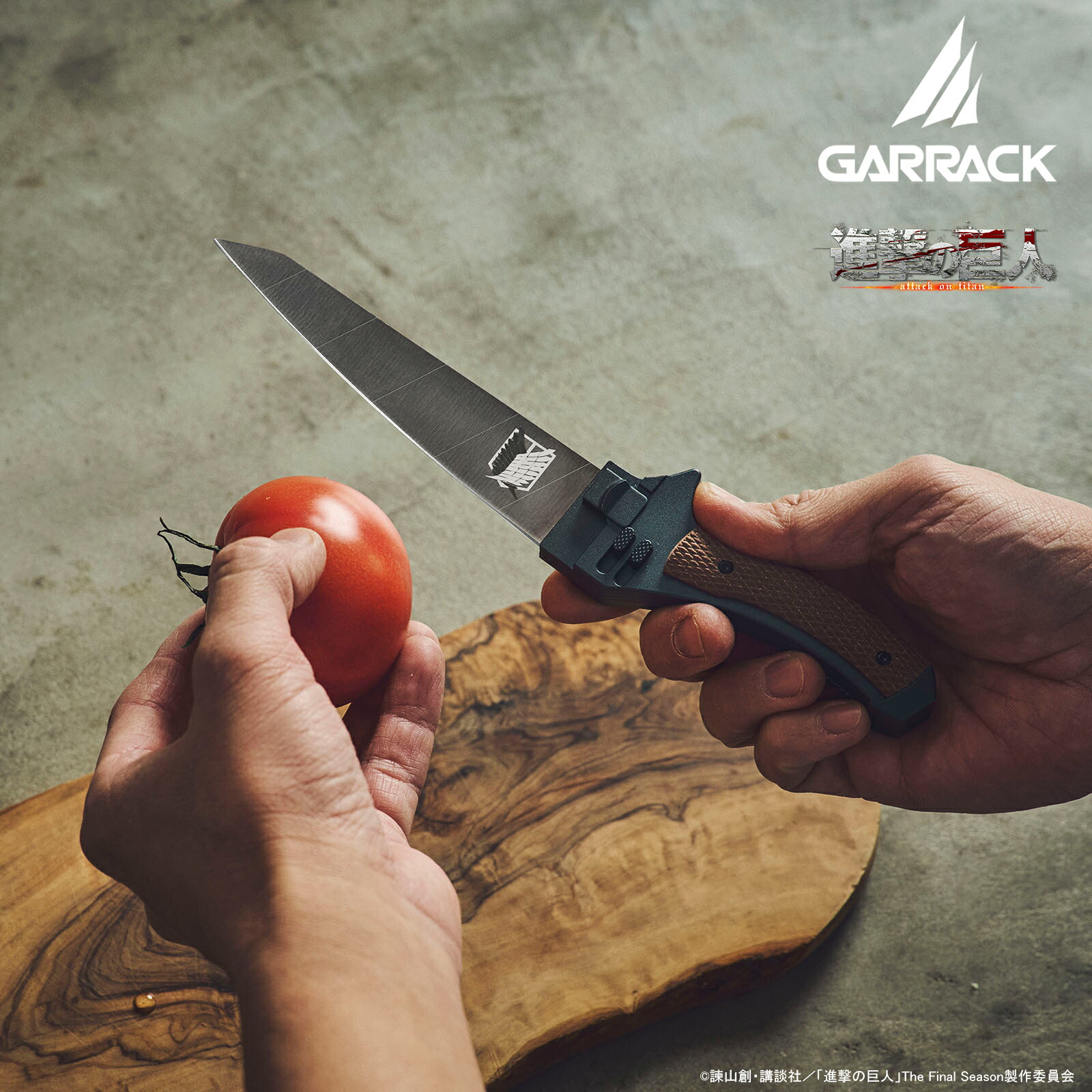 楽天市場】第2弾 GARRACK ギャラック ｢進撃ノ巨人｣×NiNJA 関市の包丁