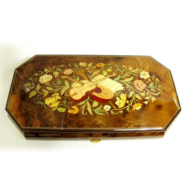 72弁】イタリア象嵌BOX EX-313 オルゴール 高級 ｜株式会社オルゴール