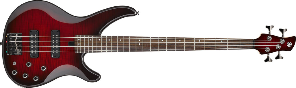 Yamaha TRBX604FM DRB Bass Dark Red Burst — L.A. Music