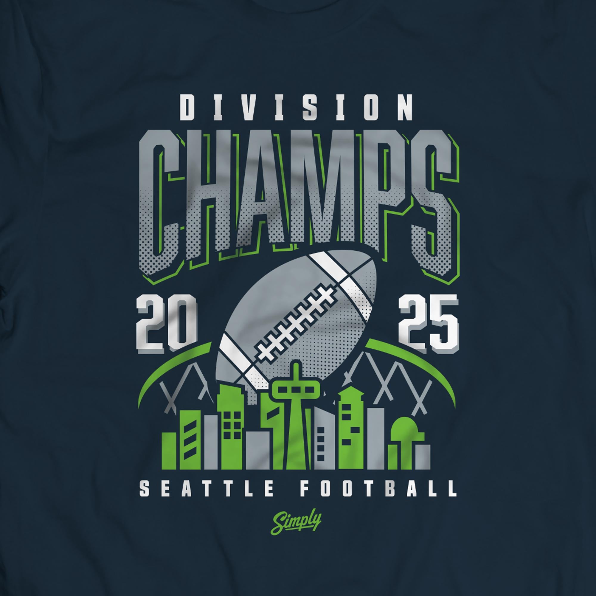シアトルマリナーズ DIVISION CHAMPS 2025 Tシャツ Lサイズ Seattle