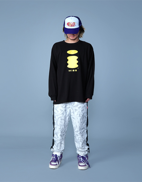 WHIRL TRACK PANTS / BLACK - WEB STORE（通販）｜ROLLING CRADLE