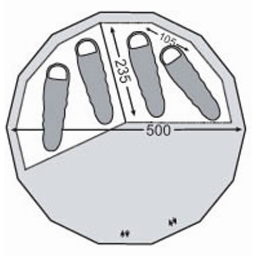 Alfheim 19.6 ZIF （アルヘイム19.6専用Zip-In-Floor）NORDISK （ノル