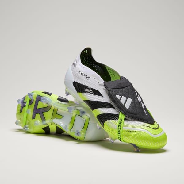 adidas Predator Elite Fold-Over Tongue Firm Ground Cleats - White
