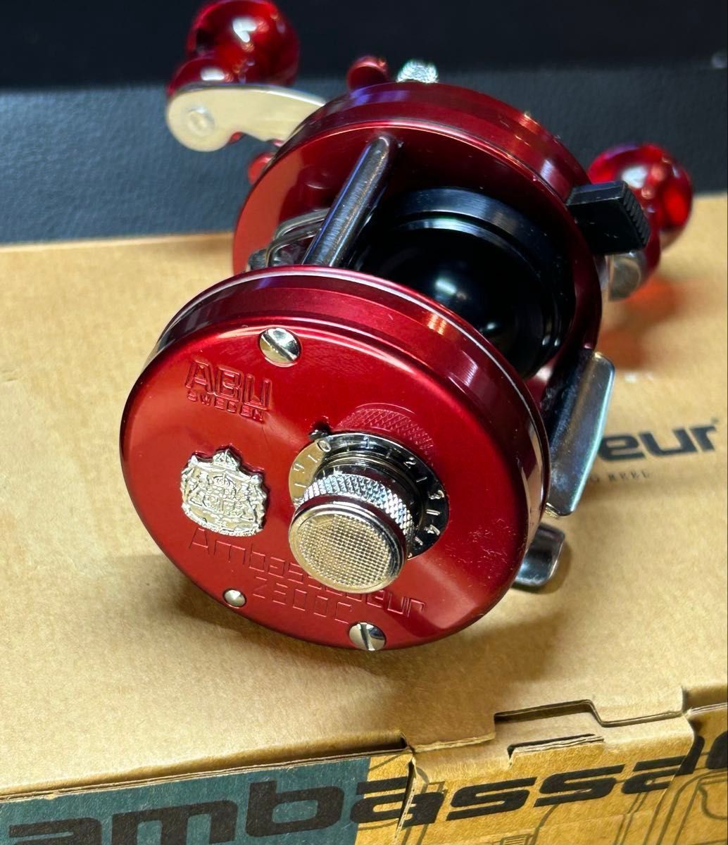 希少品 ABU アンバサダー 2500c 限定復刻版 ビッグクレスト｜Yahoo