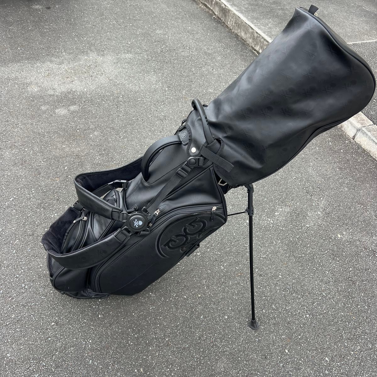 G/FORE ジーフォア VESSEL キャディバッグ スタンド式 ブラック｜Yahoo