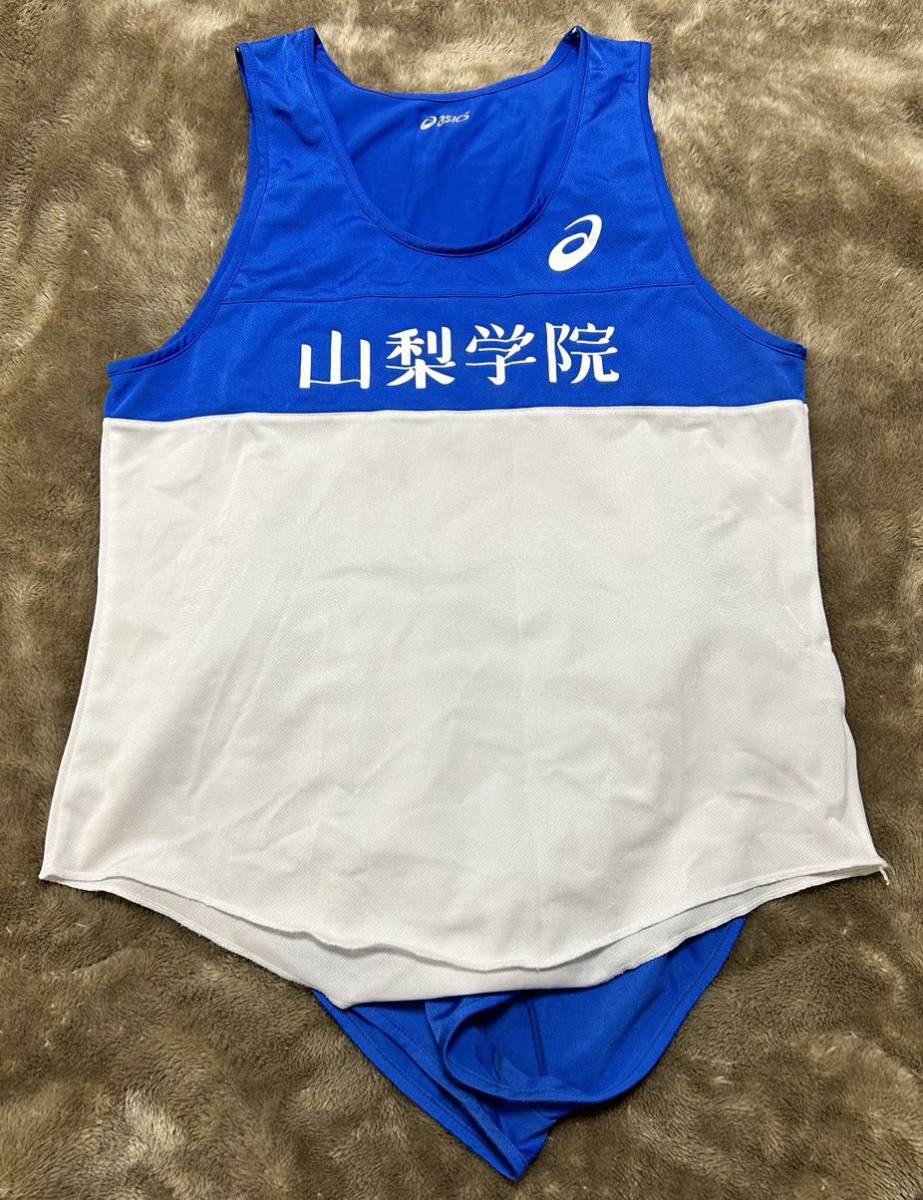Yahoo!オークション - 山梨学院大学 陸上部ユニフォーム 箱根駅伝 Lサ