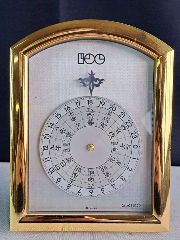 超希少！非売品精工舎 SEIKO 服部時計店100年記念置き時計 動作 SEIKO 服部