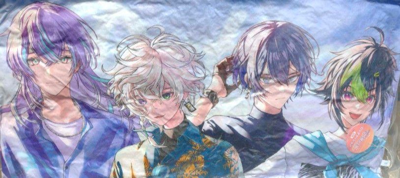 にじさんじHEROES海の家 ロングクッションDytica