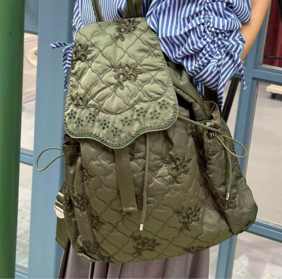 美品】POPPY ポピー あさぎーにょ 刺繍 リュック バックパック｜Yahoo