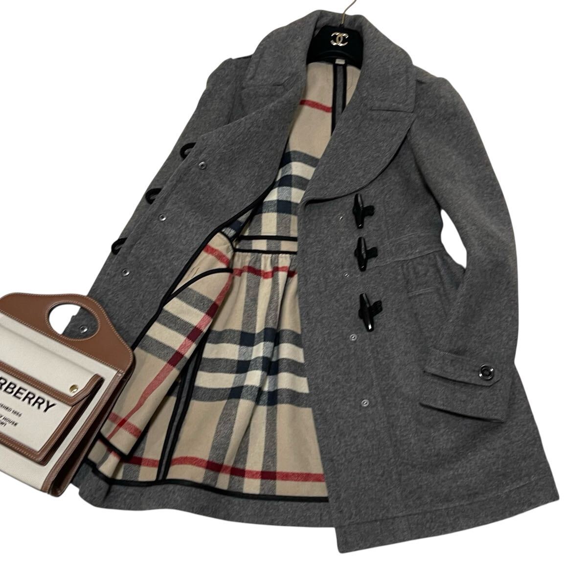 ⭐美品⭐BURBERRYCHILDREN ダッフルコート ロンドン ノバチェック ⭐美