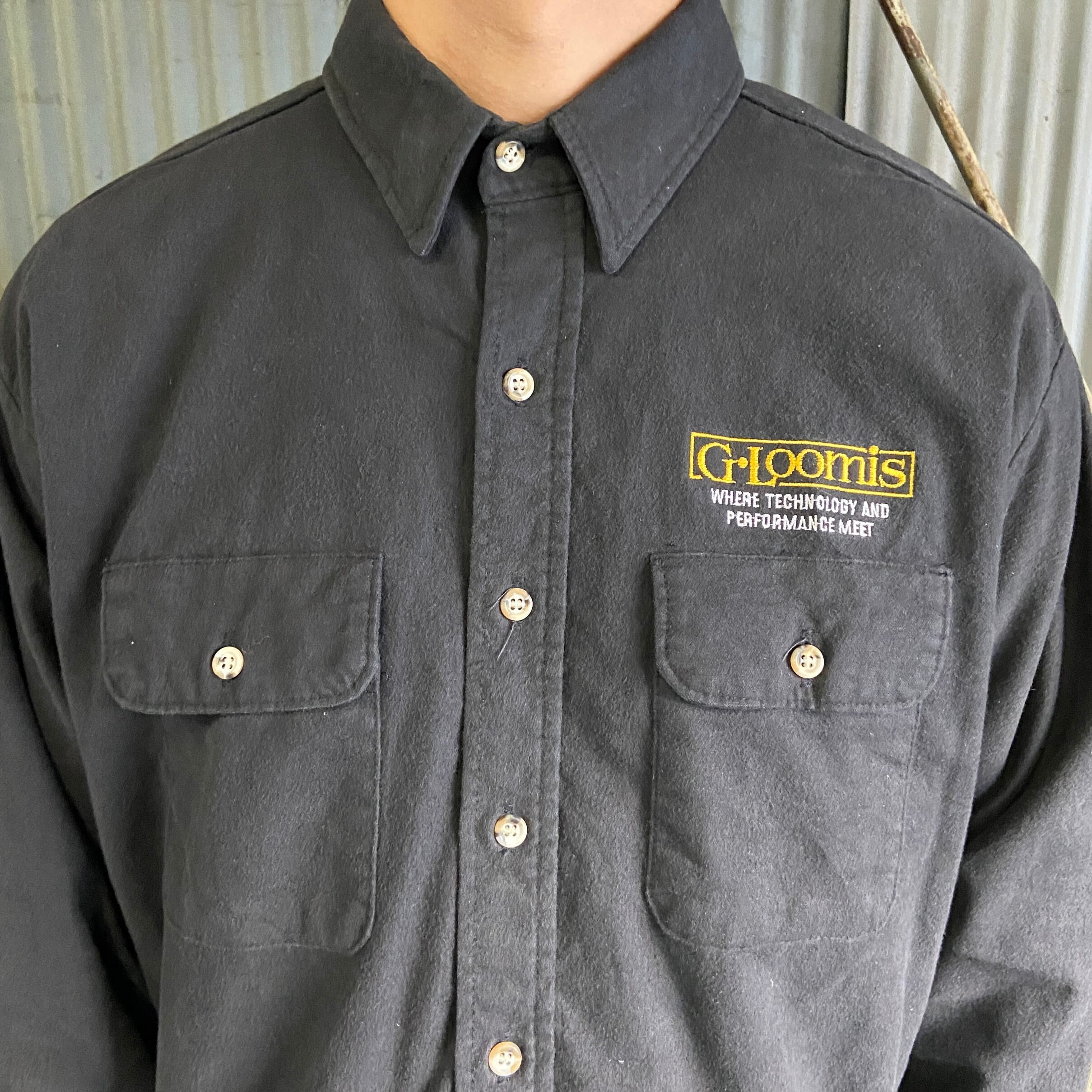 USA製 80年代 Five Brother ファイブブラザー ロゴ刺繍 ヘビー