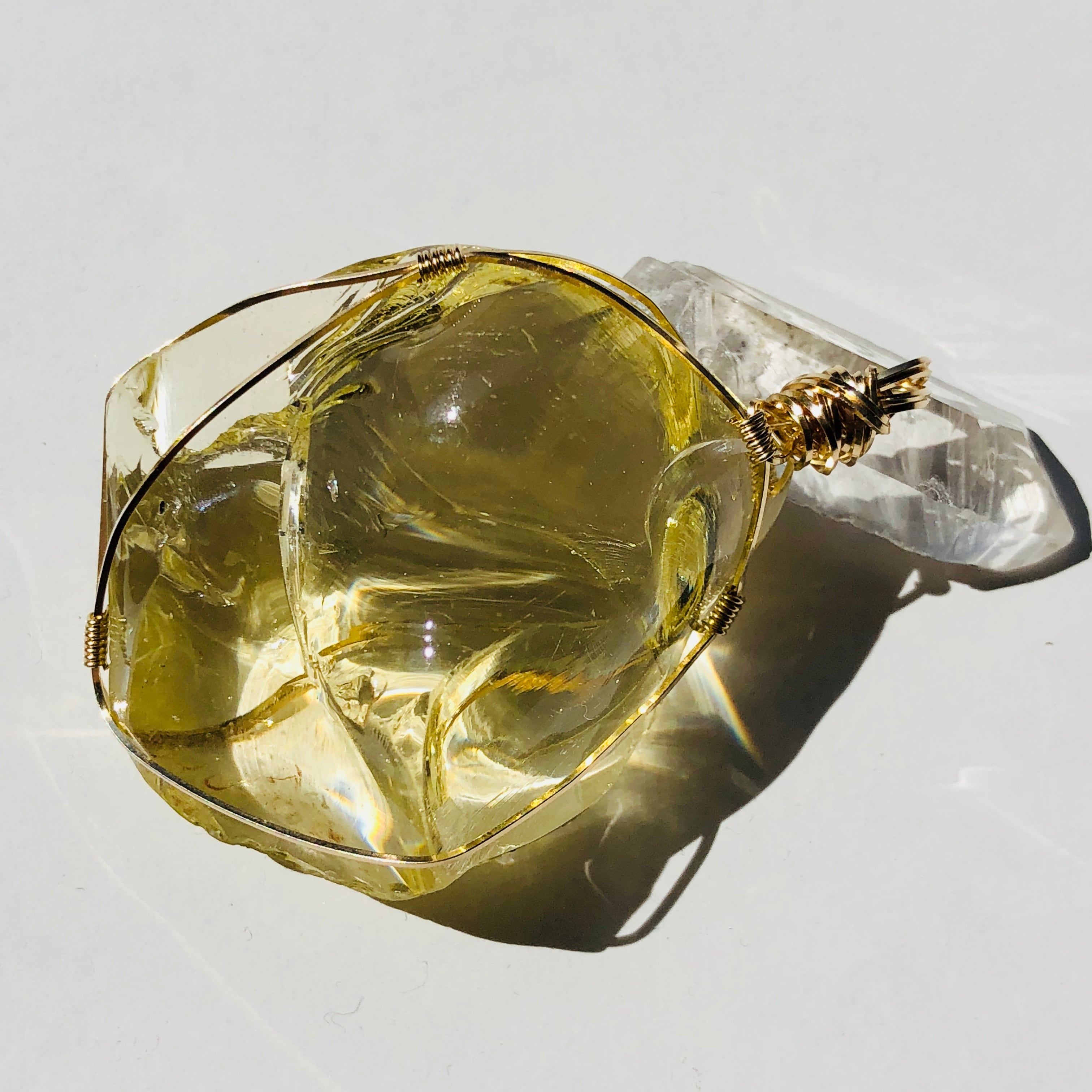 シエラネバダ産アンダラクリスタル☆宝石質～Gem Solaris～【世界で1つ