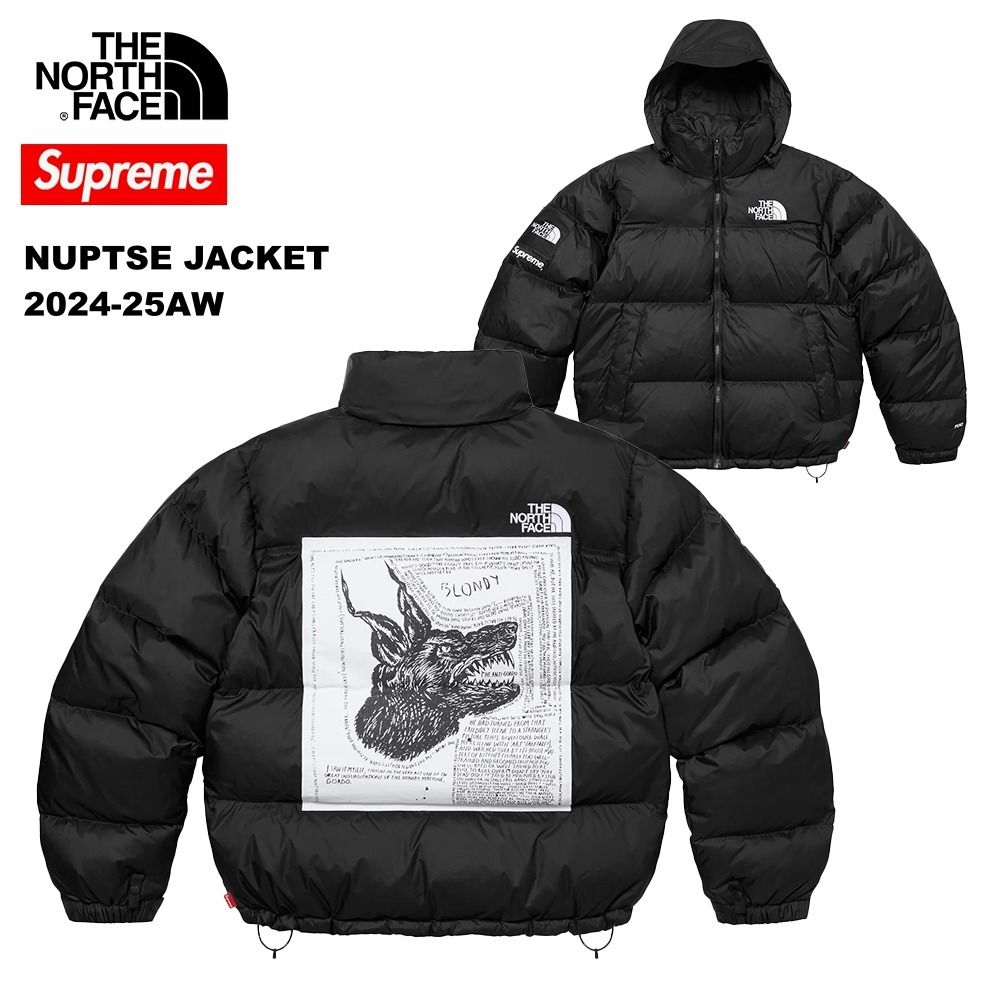 Supreme x The North Face】 Nuptse Jacket Black - 24FW (Supreme
