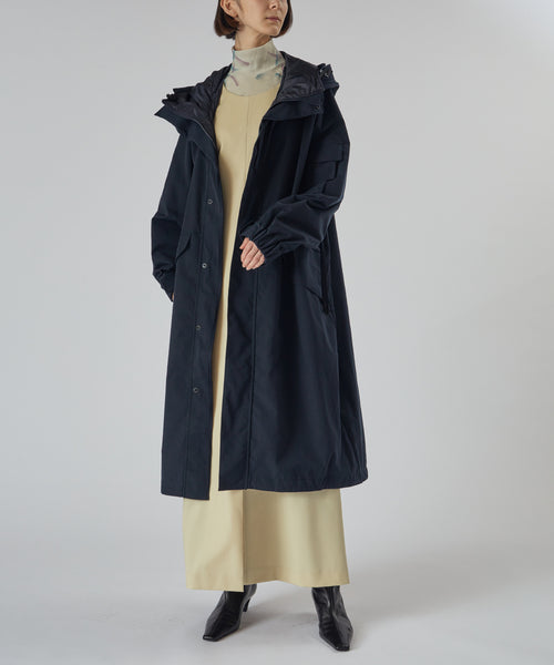 HYKE for BIOTOP】TASLAN TWILL SHELL COAT