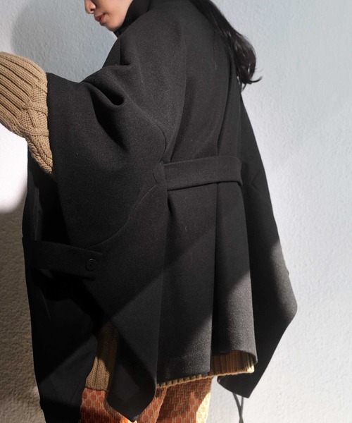 antiqua（アンティカ）の「ポンチョコート（ポンチョ）」 - WEAR