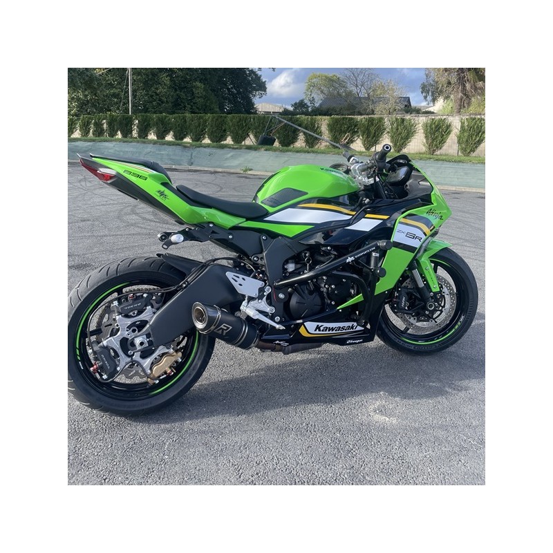 Reinforced Upper Triple Tree Clamp + 28,6mm Risers Kawasaki ZX6R