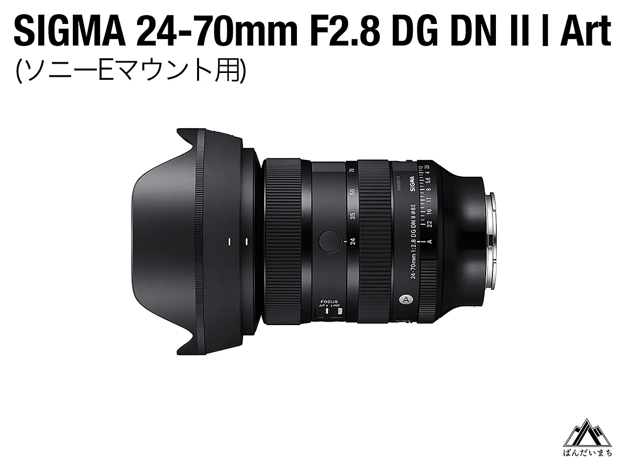 SIGMA 24-70mm F2.8 DG DN II Art（ソニーEマウント） ｜ ふるさと納税