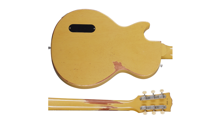 1957 Les Paul Junior Single Cut TV Yellow Heavy Aged【生産終了