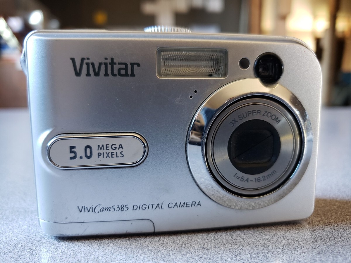Vivitar ViviCam 5385 5.0MP Digital Camera | 3x Optical Zoom | 4x