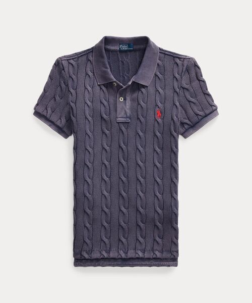 ケーブルニット ポロシャツ （ポロシャツ）｜POLO RALPH LAUREN / ポロ