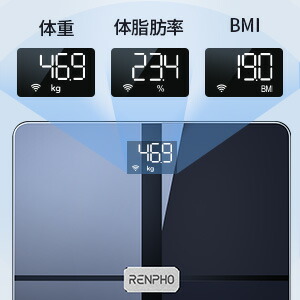 楽天市場】【最大4000OFFクーポン配布中】RENPHO レンフォ 体重計 体