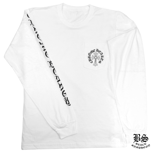 クロムハーツロングTシャツ（ロンT）ヘアリークロス＆ホースシュー