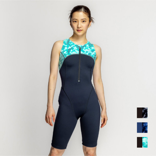 NIKE SWIM公式】ナイキ FA25 ジップ付きレッグスーツ 2993150