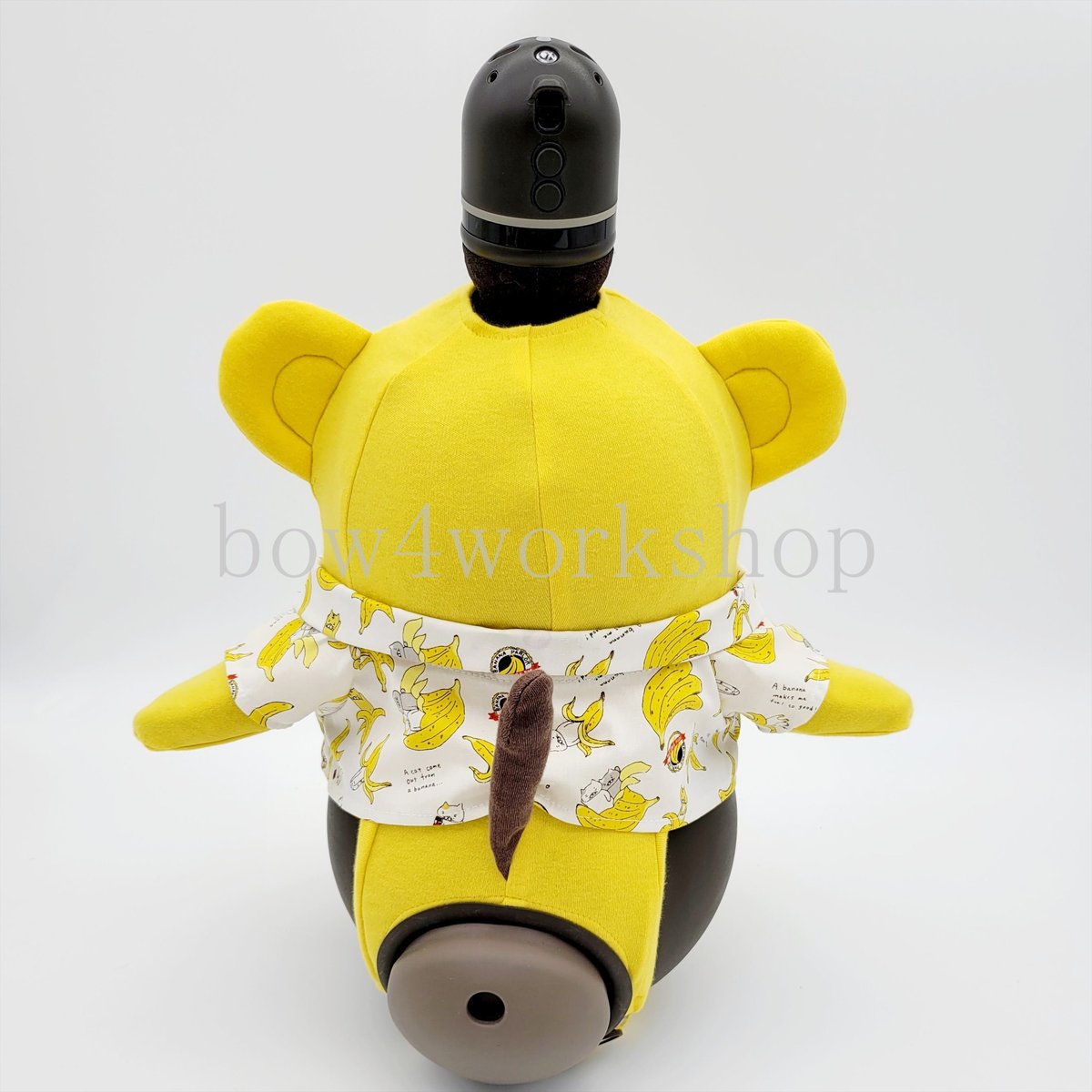 ラボット服/ 猫バナナ柄シャツ | bow4workshop STORE