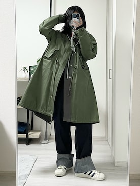 Kazuyuki｜Sacaiのモッズコートを使ったコーディネート - WEAR