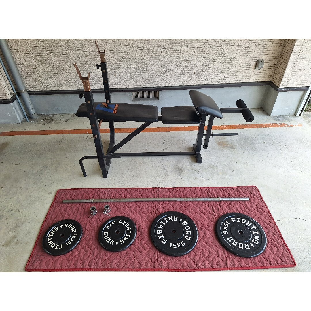 FIGHTING ROAD トレーニングベンチセット Amazon | ファイティング