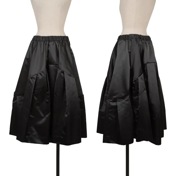 コムデギャルソンCOMME des GARCONS ポリカットオフデザインスカート