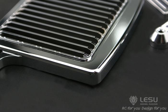 1/14 タミヤ グランドハウラー キングハウラー用 アルミメッキグリル