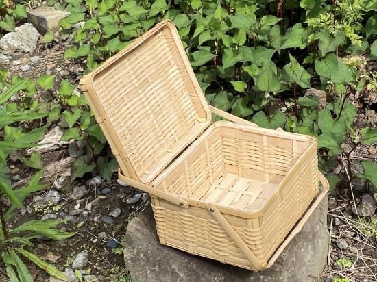 白竹かご（大）蓋付き 白竹かご（大）蓋付き 楽天市場】竹 かご ふた