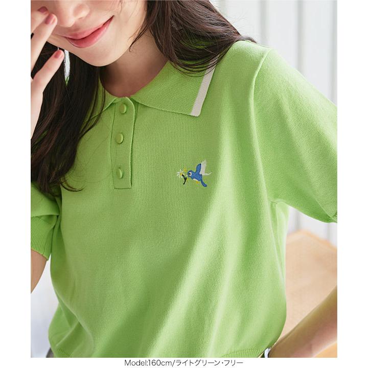 KOBE LETTUCE（神戸レタス） ポロニット ポロシャツ レディース 半袖