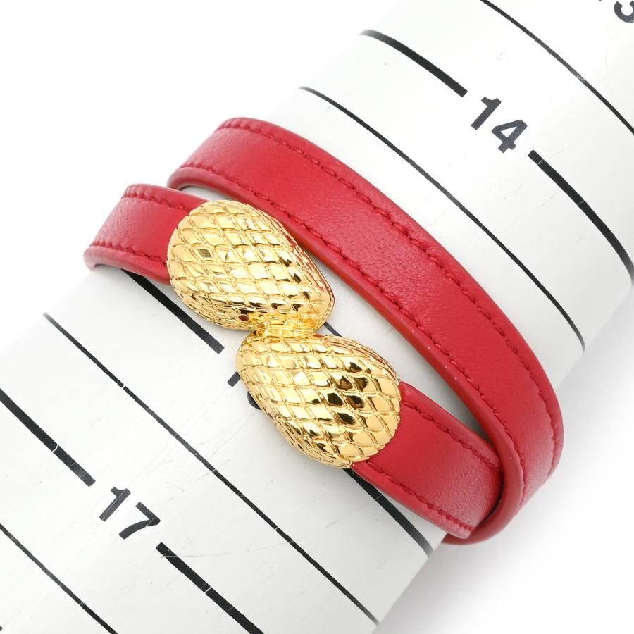 セルペンティ ブルガリ ブレスレット フォーエバー レザー ブレス