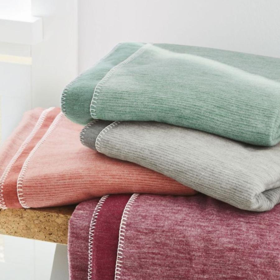 オーガニックコットン ブランケット 綿毛布 Art.2163 ドイツIBENA GOTS