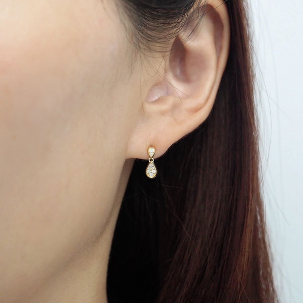 K18YGダイヤモンドピアス | ポンテヴェキオ公式オンラインショップ