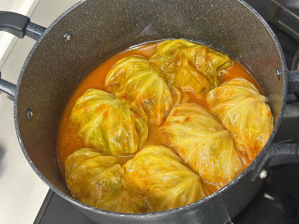 王子の母秘伝のロールキャベツを再現🥬 めちゃ美味しかった❤️