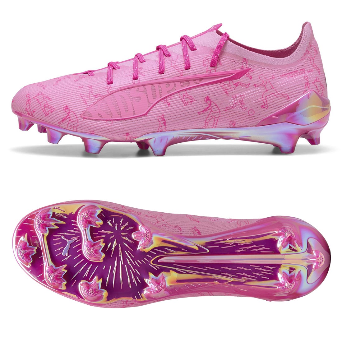 PUMA プーマ ウルトラ 5 アルティメット x KIDSUPER FG/AG(LONG PILE