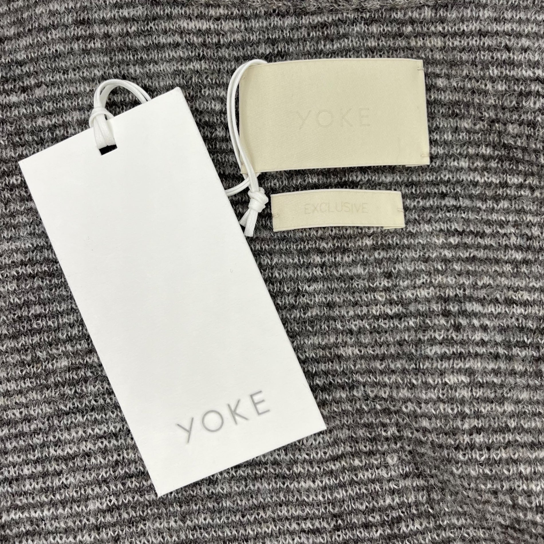 YOKE(ヨーク) 23SS GRADATION JACQUARD CARDIGAN グラデーション