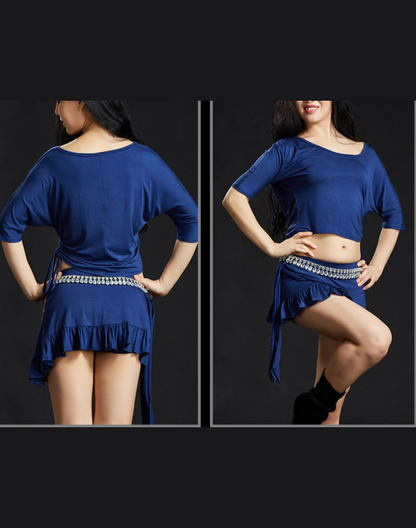 送料無料・3点セット】即納 ベリーダンス レッスン着 レッスンウェア