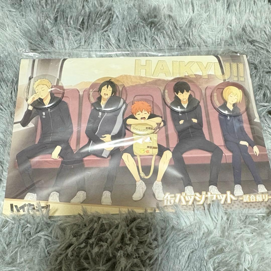 ハイキュー!!缶バッジセット－試合帰り－ ハイキュー!! スクエア缶バッジセット（制作現場風） 日向・影山 – IG