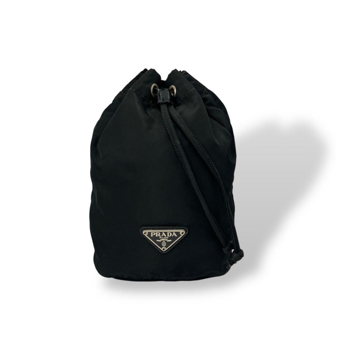 バッグ archive y2k PRADA mini pouch black 00s 中古・古着通販】PRADA SPORTS (プラダスポーツ) y2k Archive shoulder