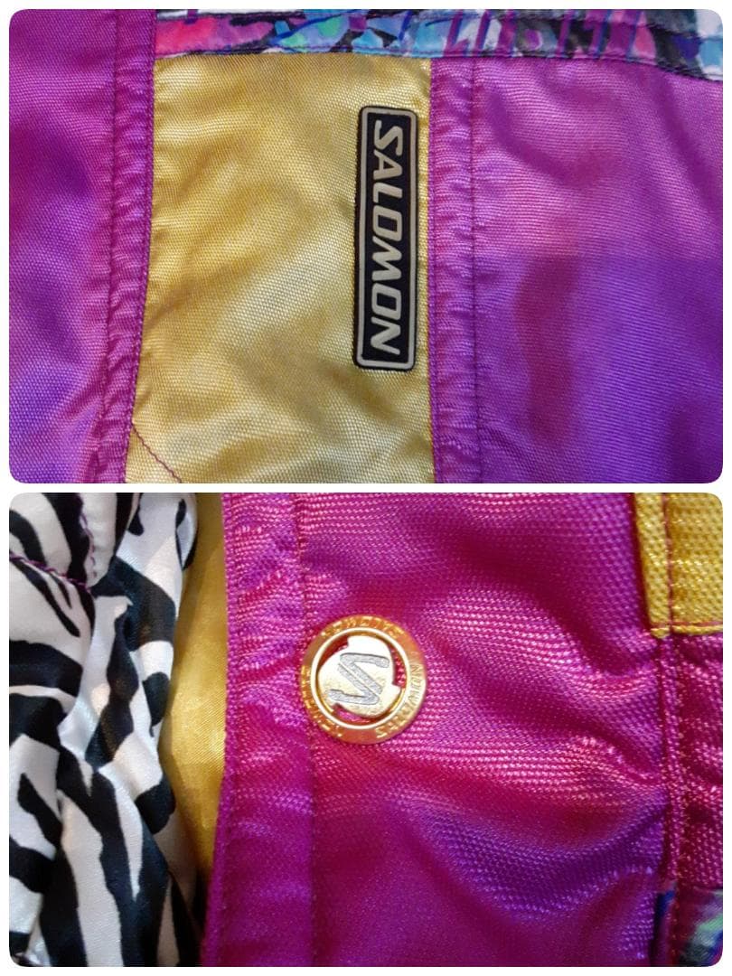 サロモン スキーウェア 上下 セットアップ M ヴィンテージ 90s - メルカリ