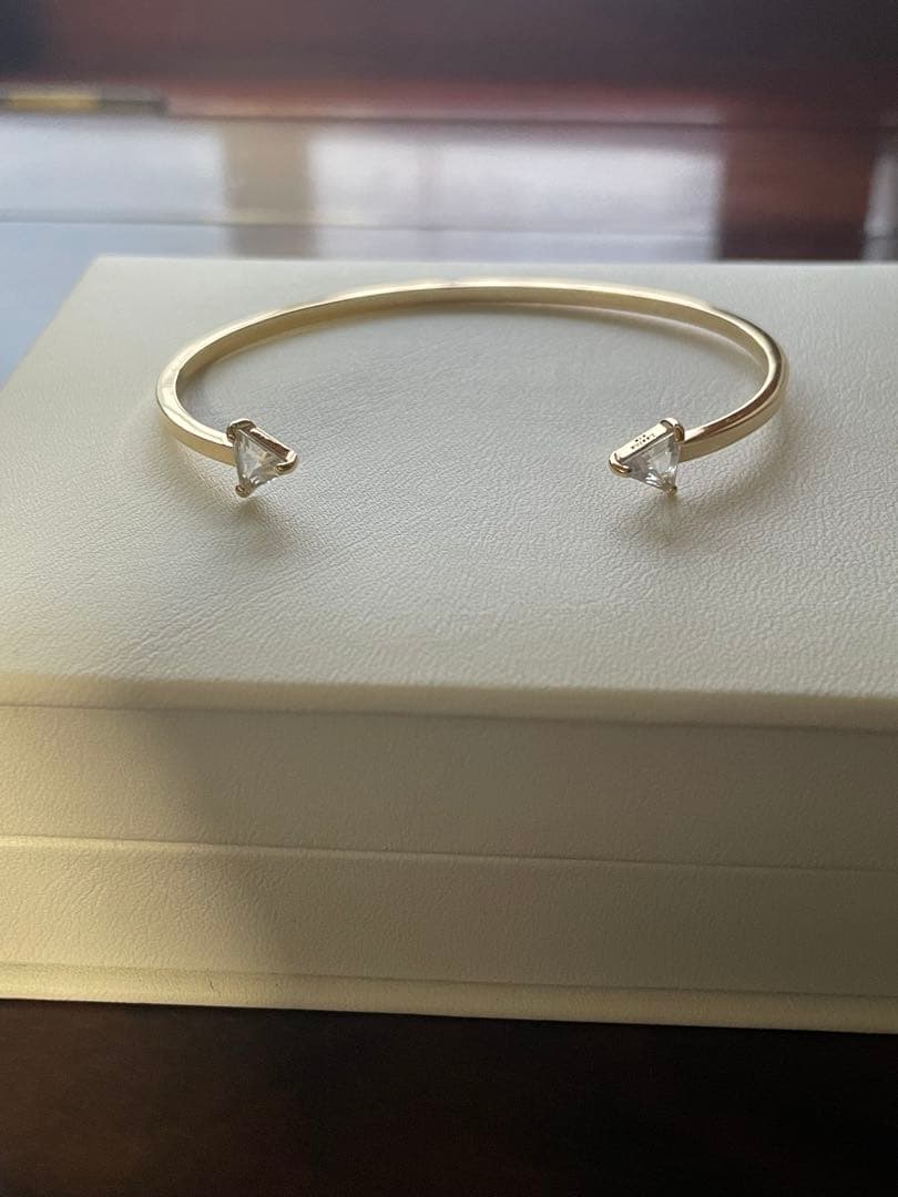 Laaina/ラアイナ TRIANGLE TOPAZ CUFF - メルカリ